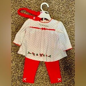 9 months My 1st Christmas 3-piece